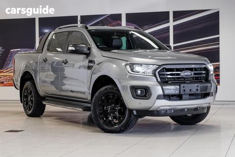 Silver 2021 Ford Ranger Double Cab Pick Up Wildtrak 3.2 (4X4)