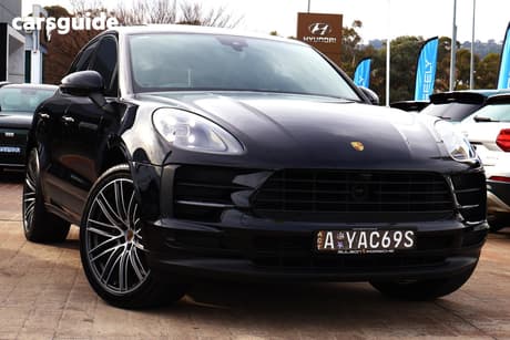 Black 2021 Porsche Macan Wagon