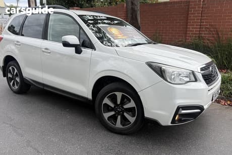 White 2015 Subaru Forester Wagon 2.5I-L