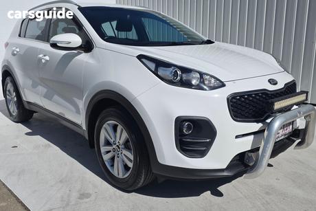 White 2017 Kia Sportage Wagon Si (Fwd)