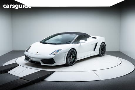White 2010 Lamborghini Gallardo Coupe Lp560-4