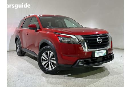 Red 2023 Nissan Pathfinder Wagon Ti (2Wd)
