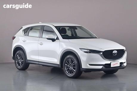 White 2019 Mazda CX-5 Wagon Maxx Sport (4X4)