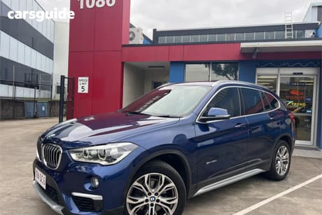 Blue 2017 BMW X1 Wagon Sdrive 18D
