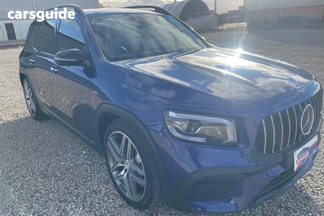 Blue 2023 Mercedes-Benz GLB35 Wagon 4Matic