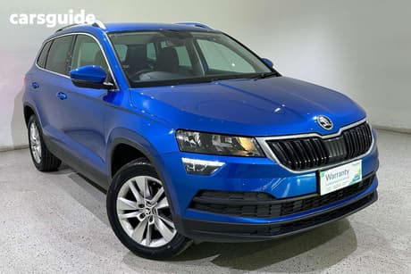 Blue 2021 Skoda Karoq Wagon 110Tsi