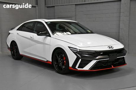 White 2025 Hyundai I30 Sedan N Premium