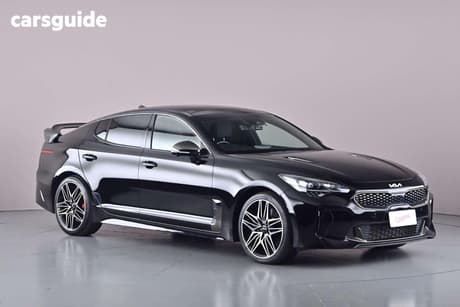 Black 2022 Kia Stinger Sedan 3.3 Gt (Black Leather)