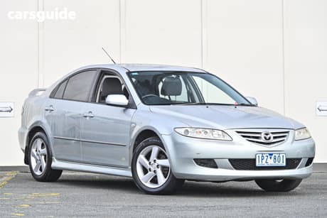 Silver 2003 Mazda 6 Hatchback Classic