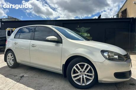 Silver 2009 Volkswagen Golf Hatchback 103 Tdi Comfortline