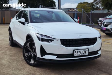 White 2023 Polestar 2 Hatchback Std Range Single Motor 69Kwh
