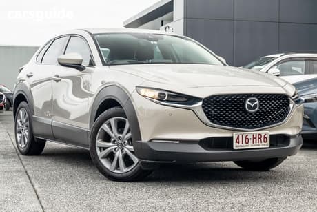 Beige 2023 Mazda CX-30 Wagon G20 Touring (Fwd)