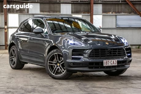 Black 2019 Porsche Macan Wagon S