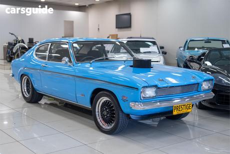 Blue 1970 Ford Capri Sedan Xl