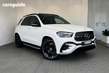 White 2024 Mercedes-Benz GLE300 Wagon D 4Matic Night Edition