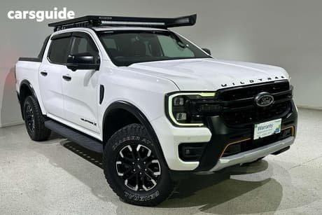 White 2023 Ford Ranger Double Cab Pick Up Wildtrak X 2.0 (4X4)