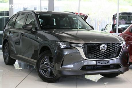 Grey 2024 Mazda CX-80 Wagon P50E Touring