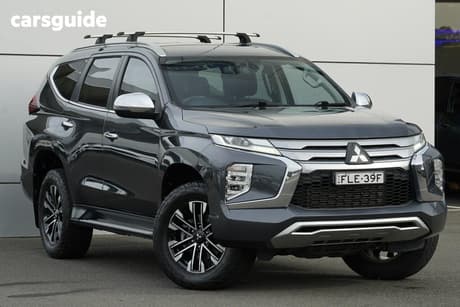 Grey 2020 Mitsubishi Pajero Sport Wagon Gls (4X4) 5 Seat