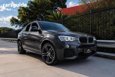 Grey 2016 BMW X4 Coupe Xdrive 20D