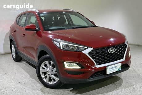 Red 2019 Hyundai Tucson Wagon Active X (Fwd)