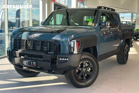 Blue 2025 Kia Tasman Double Cab Pick Up X-Pro (4X4) (0.9T) Bdy Fender