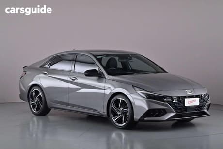 Grey 2022 Hyundai I30 Sedan N Line