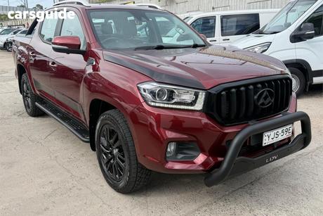 Red 2019 LDV T60 Double Cab Utility Trailrider (4X4)