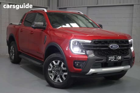 Red 2025 Ford Ranger Double Cab Pick Up Phev Wildtrak (4X4)