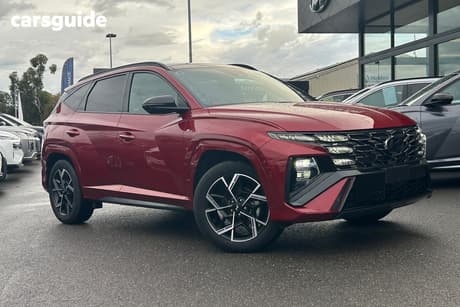 Red 2024 Hyundai Tucson Wagon Premium N Line (Awd)