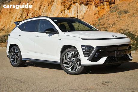 White 2026 Hyundai Kona Wagon Premium N Line