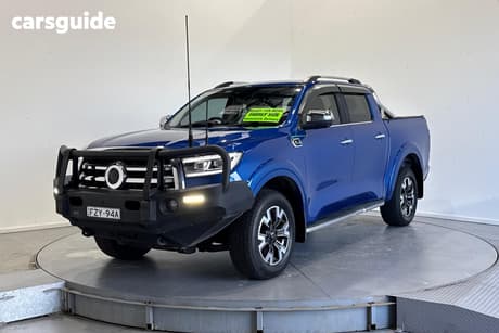 Blue 2022 GWM UTE Dual Cab Utility Cannon Vanta (4X4)