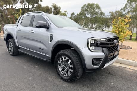 Silver 2025 Ford Ranger Double Cab Pick Up Phev Wildtrak (4X4)