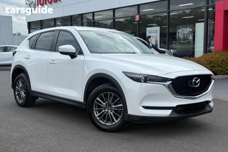 White 2017 Mazda CX-5 Wagon Touring (4X4)