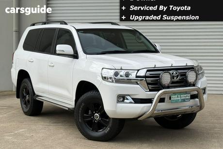 White 2021 Toyota Landcruiser Wagon Lc200 Gxl (4X4)