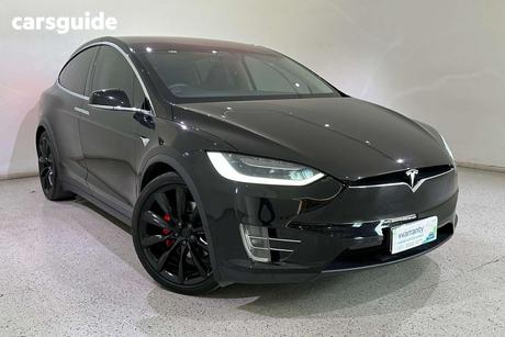 Black 2016 Tesla Model X Wagon 90D