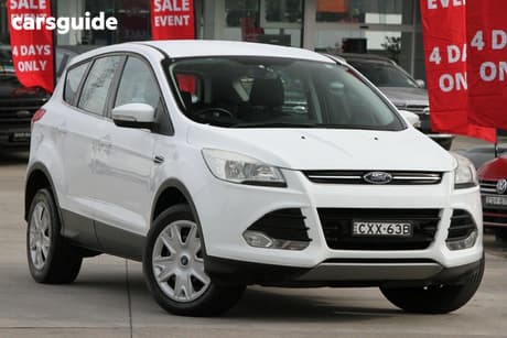 White 2015 Ford Kuga Wagon Ambiente (Fwd)