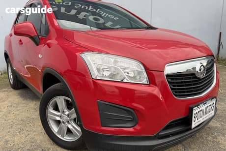 Red 2015 Holden Trax Wagon Ls