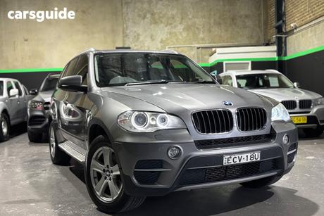 Grey 2012 BMW X5 Wagon Xdrive 30D