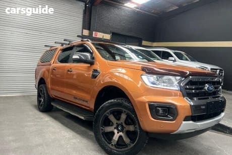 Orange 2018 Ford Ranger Double Cab Pick Up Wildtrak 2.0 (4X4)