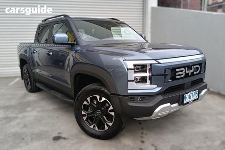 Grey 2025 BYD Shark 6 Dual Cab Utility Dual Motor Premium