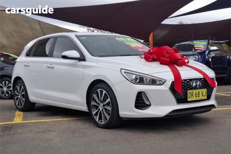 White 2018 Hyundai I30 Hatchback Elite