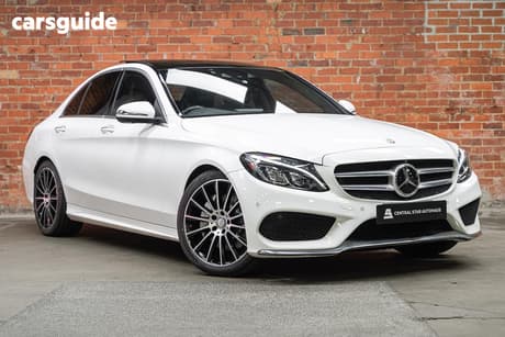 White 2017 Mercedes-Benz C250 Sedan