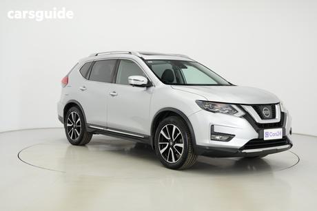 Silver 2018 Nissan X-Trail Wagon Ti (4Wd)