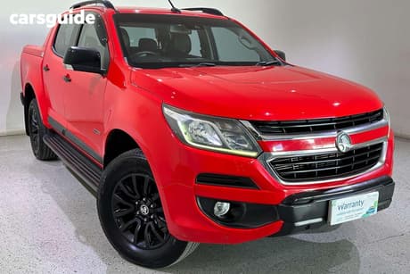 Red 2016 Holden Colorado Crew Cab Pickup Z71 (4X4)