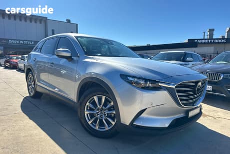Silver 2019 Mazda CX-9 Wagon Touring (Fwd)