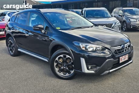 Black 2022 Subaru XV Wagon Hybrid L Awd