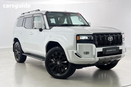 White 2025 Toyota Landcruiser Prado Wagon Kakadu