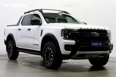 White 2023 Ford Ranger Double Cab Pick Up Wildtrak X 2.0 (4X4)