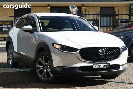 White 2025 Mazda CX-30 Wagon G20 Touring Vision (Fwd)