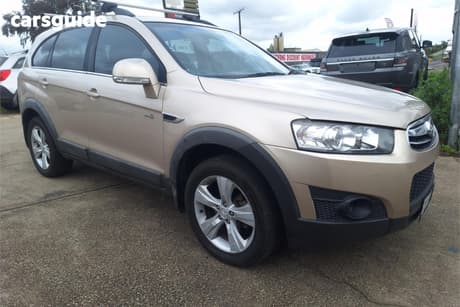 Brown 2011 Holden Captiva Wagon 7 Cx (4X4)